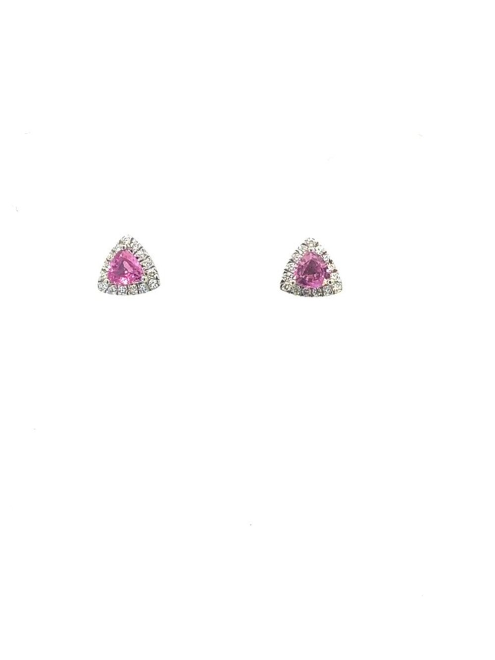 Natural Sapphire Diamond Earrings 14k Gold 2.18 TCW Certified $3,490 604477